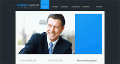 Desktop Screenshot of conseil-avocat.com